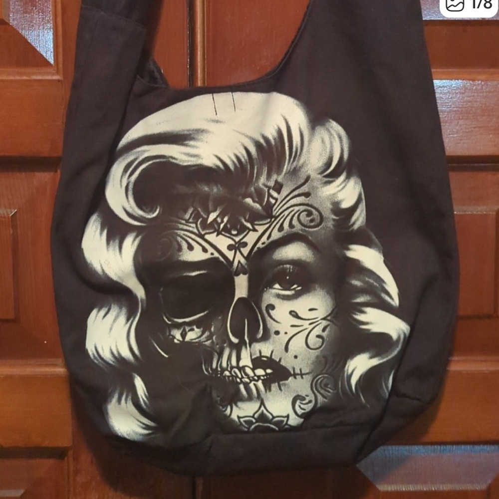 Marilyn Monroe Day Of The Dead Bag